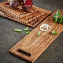 CASA ACACIA LUX Planche à Découper Naturel