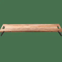 CASA ACACIA LUX Planche à Servir Noir, Naturel