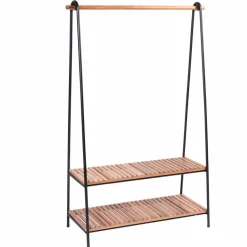 CASA ACACIA Pieds De Table V Set De 2 Naturel