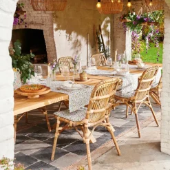 CASA ACACIA Pieds De Table X Set De 2 Naturel