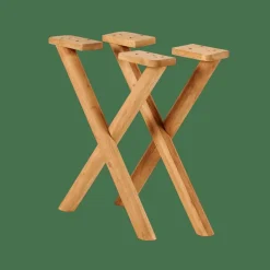 CASA ACACIA Table à Manger Avec Pieds En X