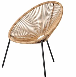 CASA ACAPULCO Chaise Lounge Set De 2 Sable