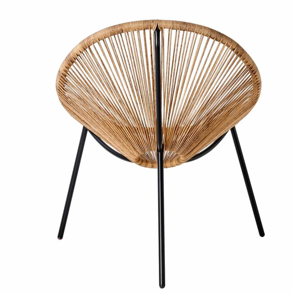 CASA ACAPULCO Chaise Lounge Set De 2 Sable