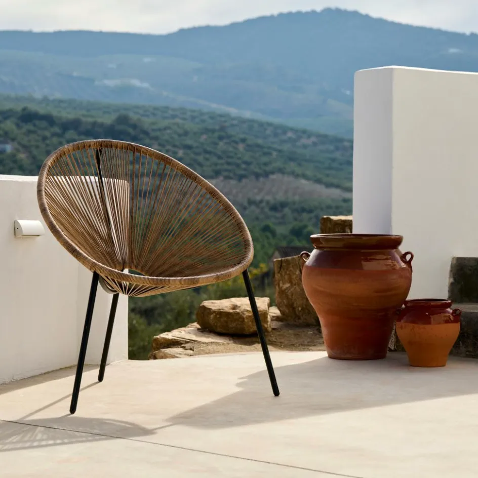 CASA ACAPULCO Chaise Lounge Set De 2 Sable