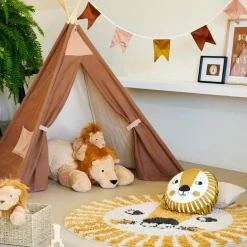 Enfant CASA ADVENTURE Tente Pour Enfants Brun