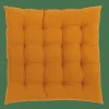 CASA ALDA Coussin D'assise Ocre