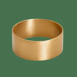 CASA ALU GOLD Rond De Serviette Doré