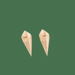 CASA APERO ECO Cornets Set De 20 Naturel