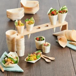 CASA APERO ECO Petits Pots Set De 15 Naturel