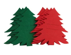 CASA ARBO Porte-couverts Set De 4 Vert