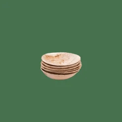 CASA ARECA LEAF Bols Set De 6 Naturel