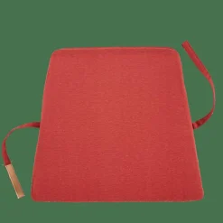 CASA AUGUST Coussin D'assise Rouge