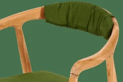 CASA AUGUST Coussin Dossier Vert