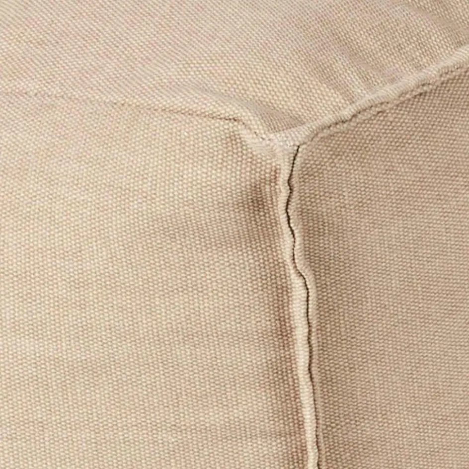 CASA BAGIE Fauteuil Pouf Poire Beige