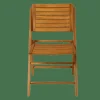 CASA BAMBAM Chaise Pliante Naturel