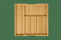 CASA BAMBOO Organisateur Tiroir Escamotable Naturel