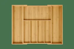CASA BAMBOO Organisateur Tiroir Escamotable Naturel