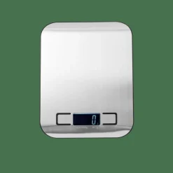 CASA BASIC Balance De Cuisine Digital Métal, Argent