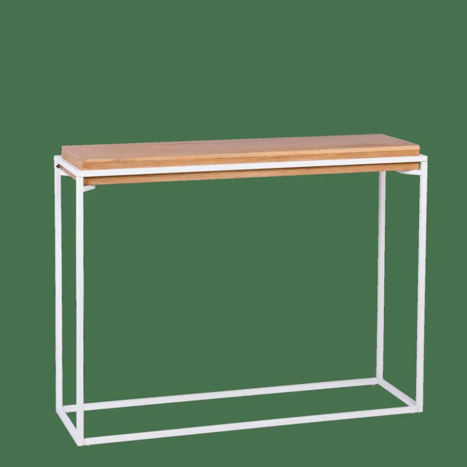 CASA BLOK Table Murale Blanc, Naturel