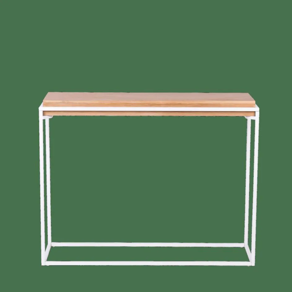 CASA BLOK Table Murale Blanc, Naturel
