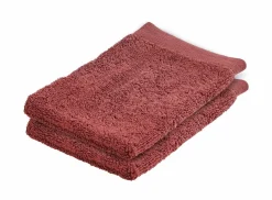 CASA B-LUX Tapis De Bain Bordeaux