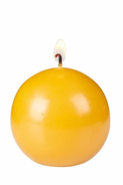 CASA BOLA Bougie Boule Rouge Foncé