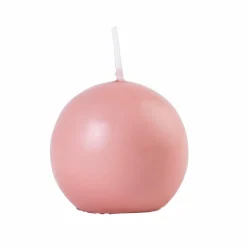 CASA BOLA Bougie Boule Rouge Foncé