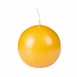 CASA BOLA Bougie Boule Taupe