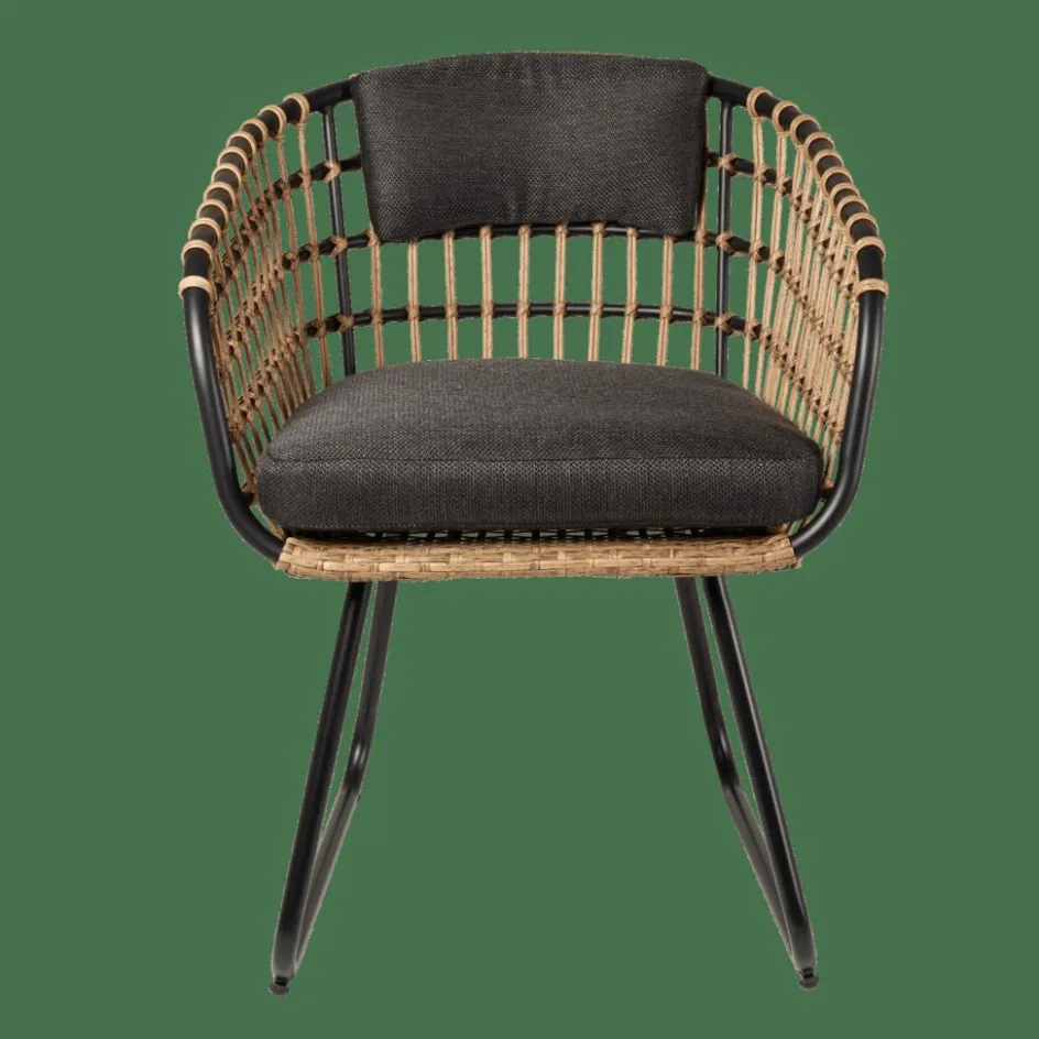 CASA BONES Chaise Noir
