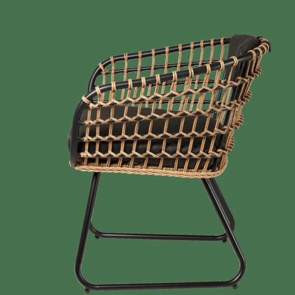 CASA BONES Chaise Noir