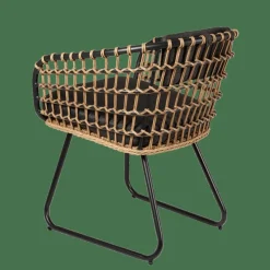CASA BONES Chaise Noir