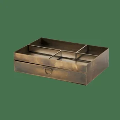 CASA BRASS Organisateur De Bureau Bronze