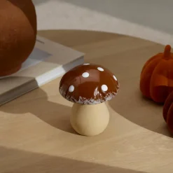 CASA CERAMIC Champignon Brun