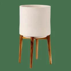 CASA CHIARO Pot De Fleurs Blanc