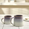 CASA CORA Mug Vert, Mauve