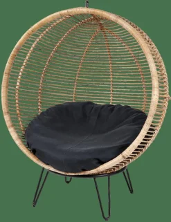 CASA COZIE Fauteuil Lounge Naturel
