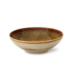 CASA COZY BROWN Assiette Creuse Brun