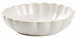CASA DAHLIA Assiette Blanc