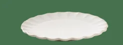 CASA DAHLIA Assiette Blanc