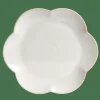 CASA DAHLIA FLOWER Assiette Blanc