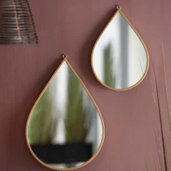 CASA DROP Miroir Doré