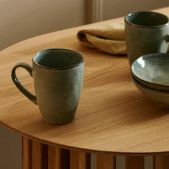 CASA EARTH LAGOON Mug Avec Anse 30 CL Vert Clair