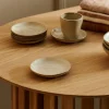 CASA EARTH MARL Assiette Crème