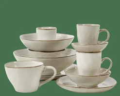 CASA EARTH MARL Mug Avec Anse 20 CL Crème