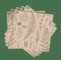 CASA ECO NATURE Set De 20 Serviettes Multicolore