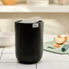 CASA EKO Mini Poubelle De Table 1,5l Noir