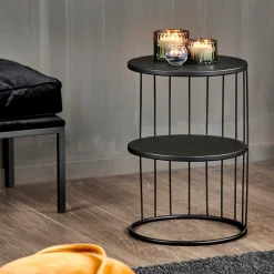 CASA ELMER Table D'appoint Sable