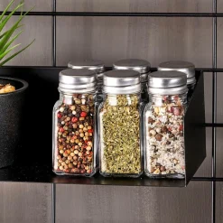 CASA EPICES Saupoudreuse D'épices Argent, Transparent