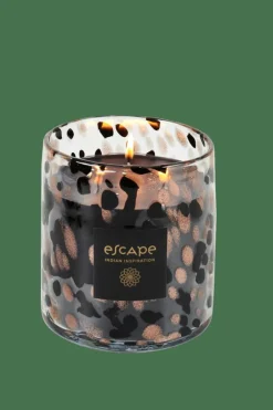 CASA ESCAPE INDIAN INSPIRATION Bougie Parfumée Noir, Cuivre, Multicolore