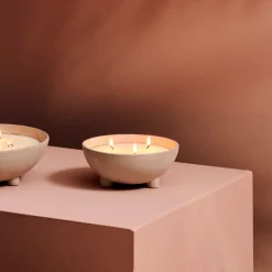 CASA ESCAPE Porte-encens Doré